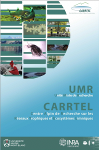page de couverture plaquette UMR CARRTEL